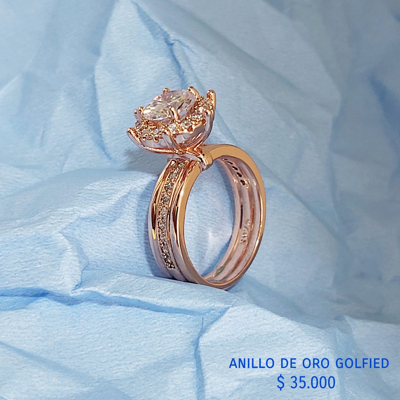 Anillo de oro golfield